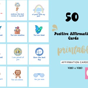 Lunchbox Liebe zum Ausdrucken: Affirmationskarten für Kinder, Positives Denken Lunchbox Affirmationen, Stärken Sie Ihr Selbstvertrauen Lunchbox Affirmationen