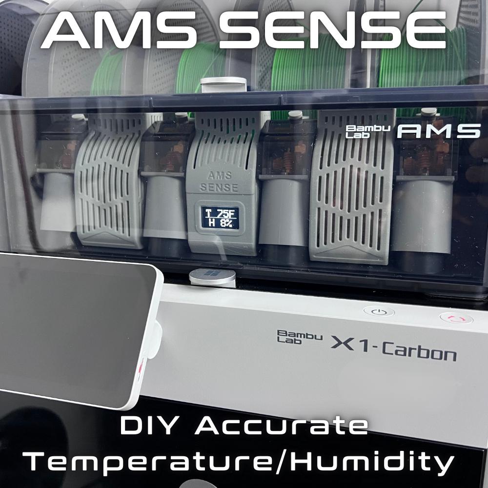 AMS Sense – Temp/humidity Sensor for Bambu AMS | AMS 2 Pro – Stl ...