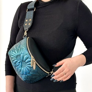 Einzigartige Crossbody Sling Bag, Elegante Vegan Leder Schwarz Lustige Packung mit Gitarrengurt, kleine Vegan Geldbörse für Frauen, Geburtstagsgeschenk für Sie