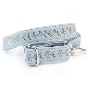 Bestickter Crossbody-Taschengurt, verstellbarer langer Messenger-Geldbeutel, weicher Ersatzlederriemen für Taschen & Geldbörsen