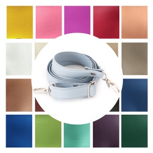 3/4" Crossbody Geldbörse Riemen, Langer Verstellbarer Taschengurt, 2 cm Eleganter Veganer Lederhandtaschengurt, Dünner Ersatzgürtel für Taschen und Geldbörsen