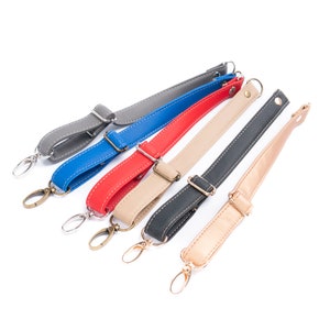 2cm Adjustable Extender for Strap, Detachable Extension Bag Strap, Vegan Leather Purse Strap Extender, Addition Strap for Bags and Purses