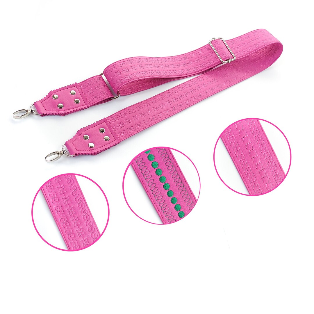 Wide Replacement Crossbody Bag Strap Pink Extra Long Etsy