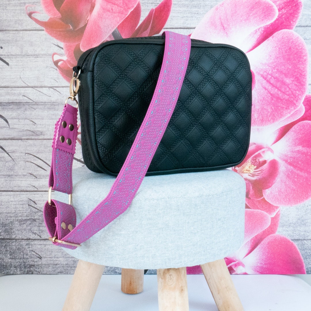 4cm Hot Pink Crossbody Bag Strap Replacement Adjustable Extra Etsy