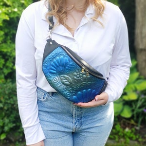 Sac banane en cuir matelassé, sac bandoulière pour femme, sac à main végétalien unique, cadeau mode pour elle