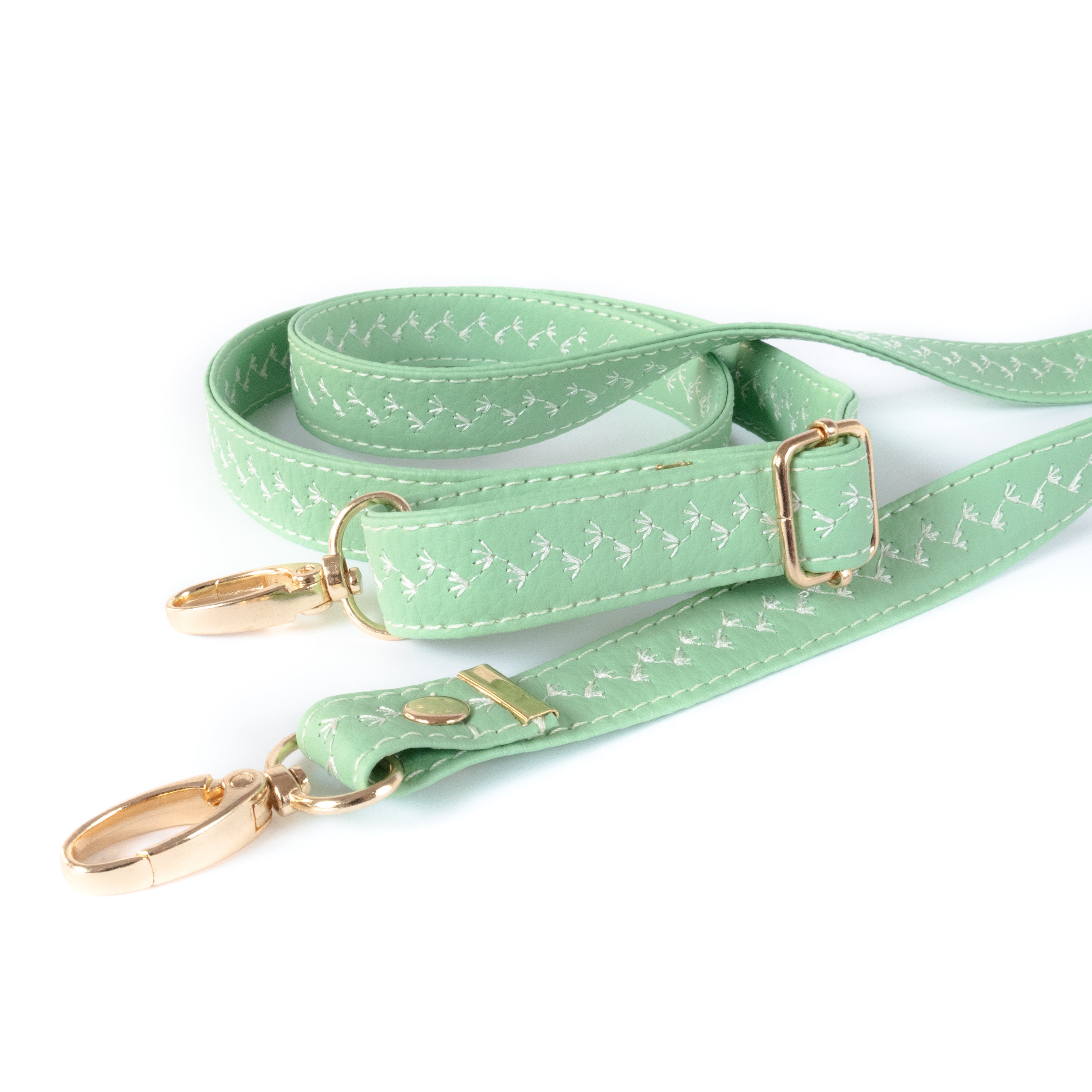 Thin Vegan Crossbody Purse Strap Extra Long Adjust Embroidered Strap