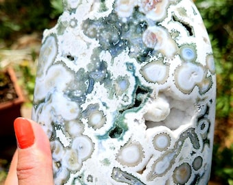 BEAUTIFUL Ocean Jasper freeform