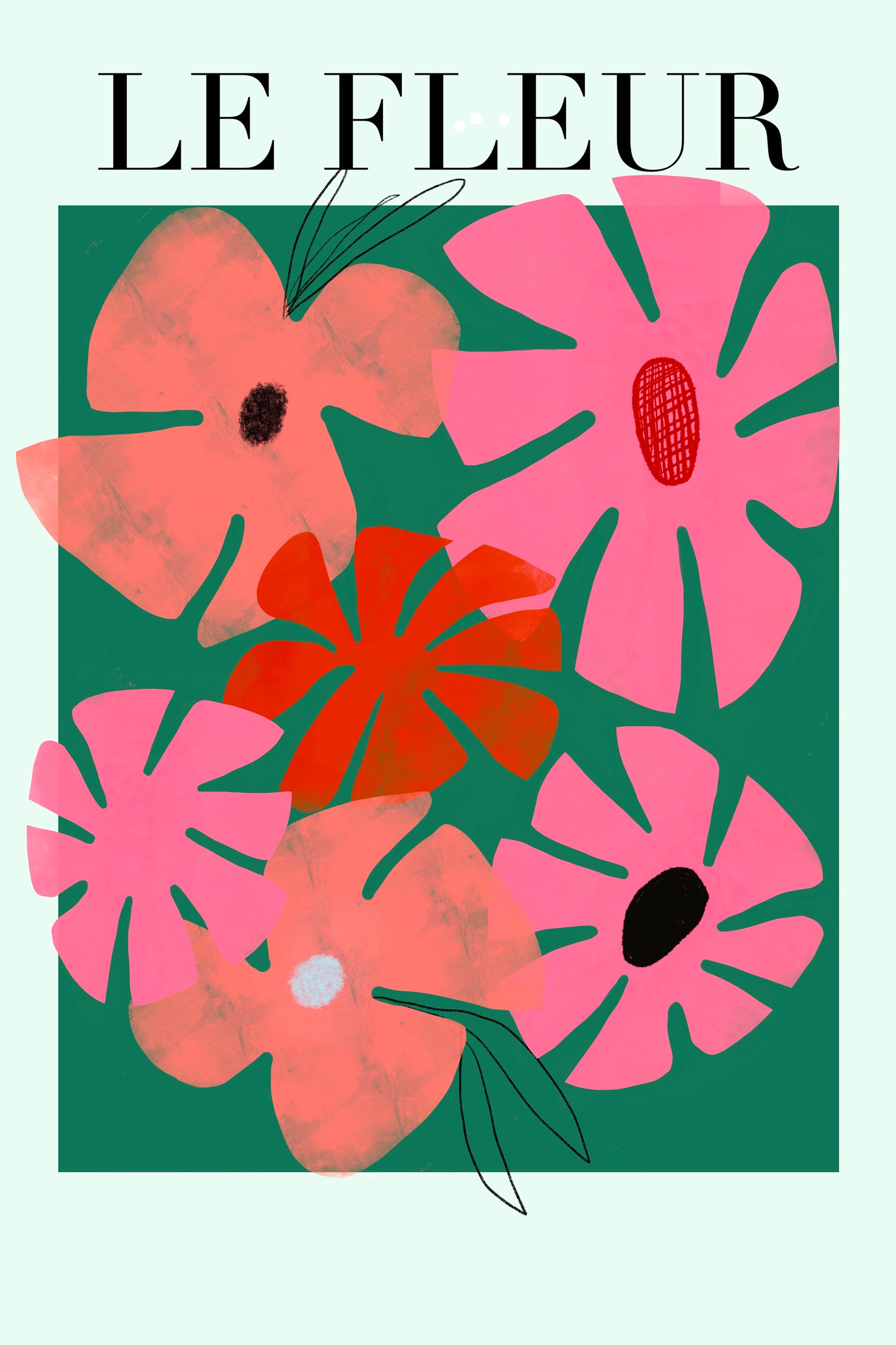 Gallery Wall Prints Set of Prints Colorful Wall Art Etsy