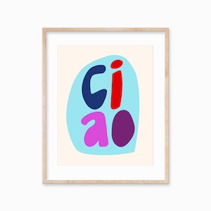 Maximalist Wall Art, Colorful Art, Modern Printable Art, Typography Download Art, Modern Home Decor Art