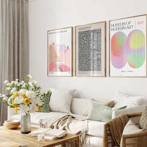 Maximalist Wall Art, Colorful Wall Art, Modern Funky Print, Colorful Wall Gallery,  Print, Inspirational Art, Maximalist Decor