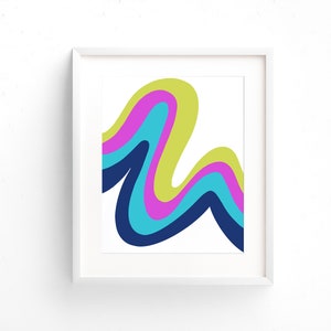 Colorful Wall Art, Printable Wall Art Colorful, Maximalist Wall Art, Printable Artwork, Wall Decor Trendy, Digital Print, Abstract Wall Art