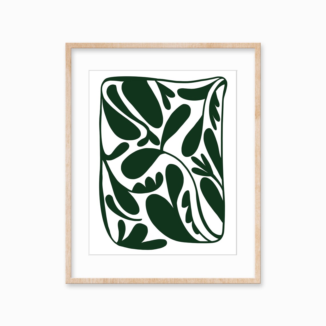 Trendy Posters Gallery Wall Modern Prints Sage Green Art - Etsy