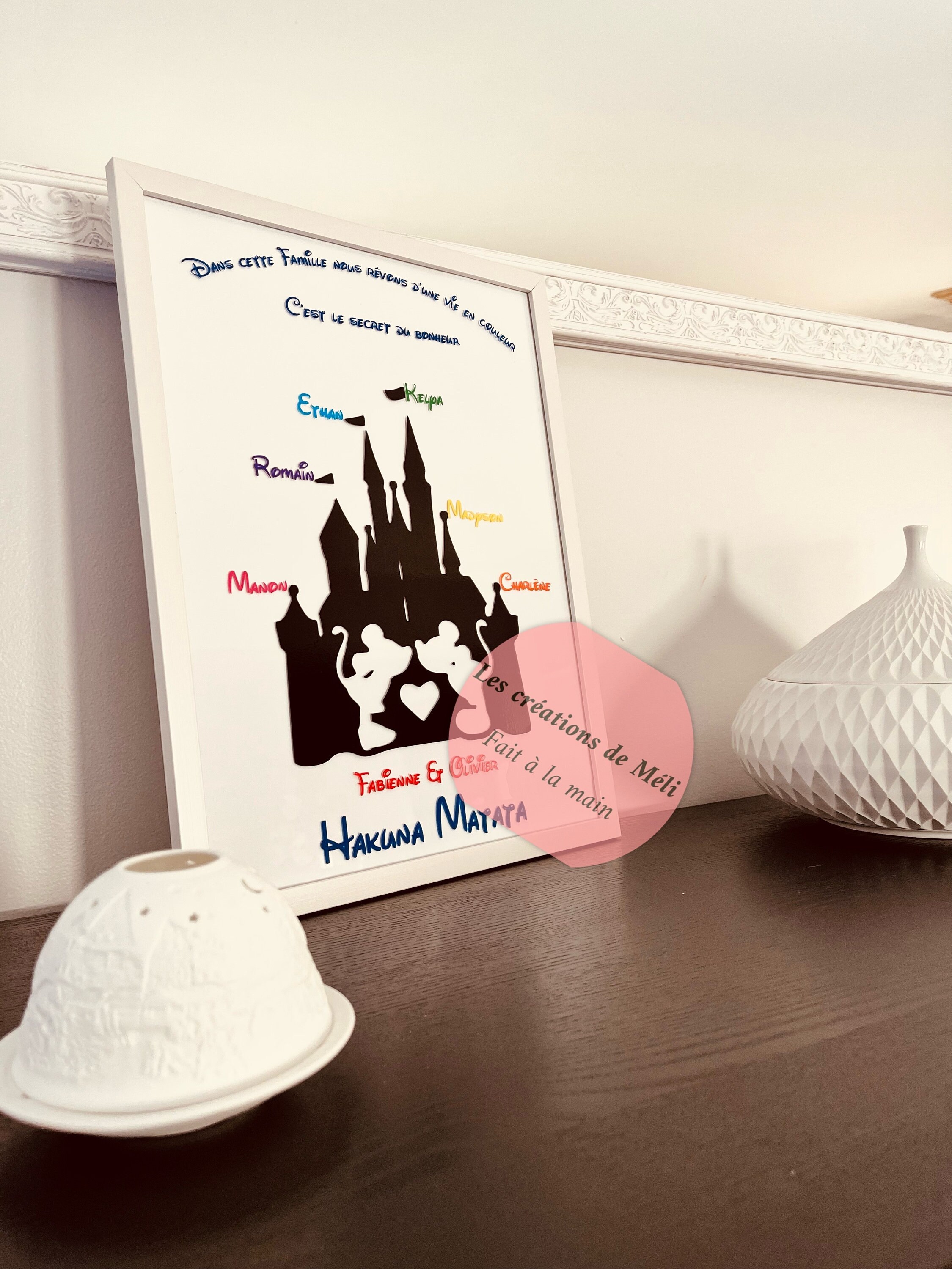 Cadre Personnalisée et Personnalisable