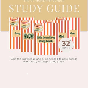 1000+ Page FNP: Board Prep Study Bundle