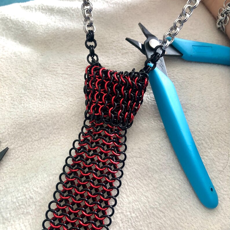 Chainmail Tie Tutorial - Etsy
