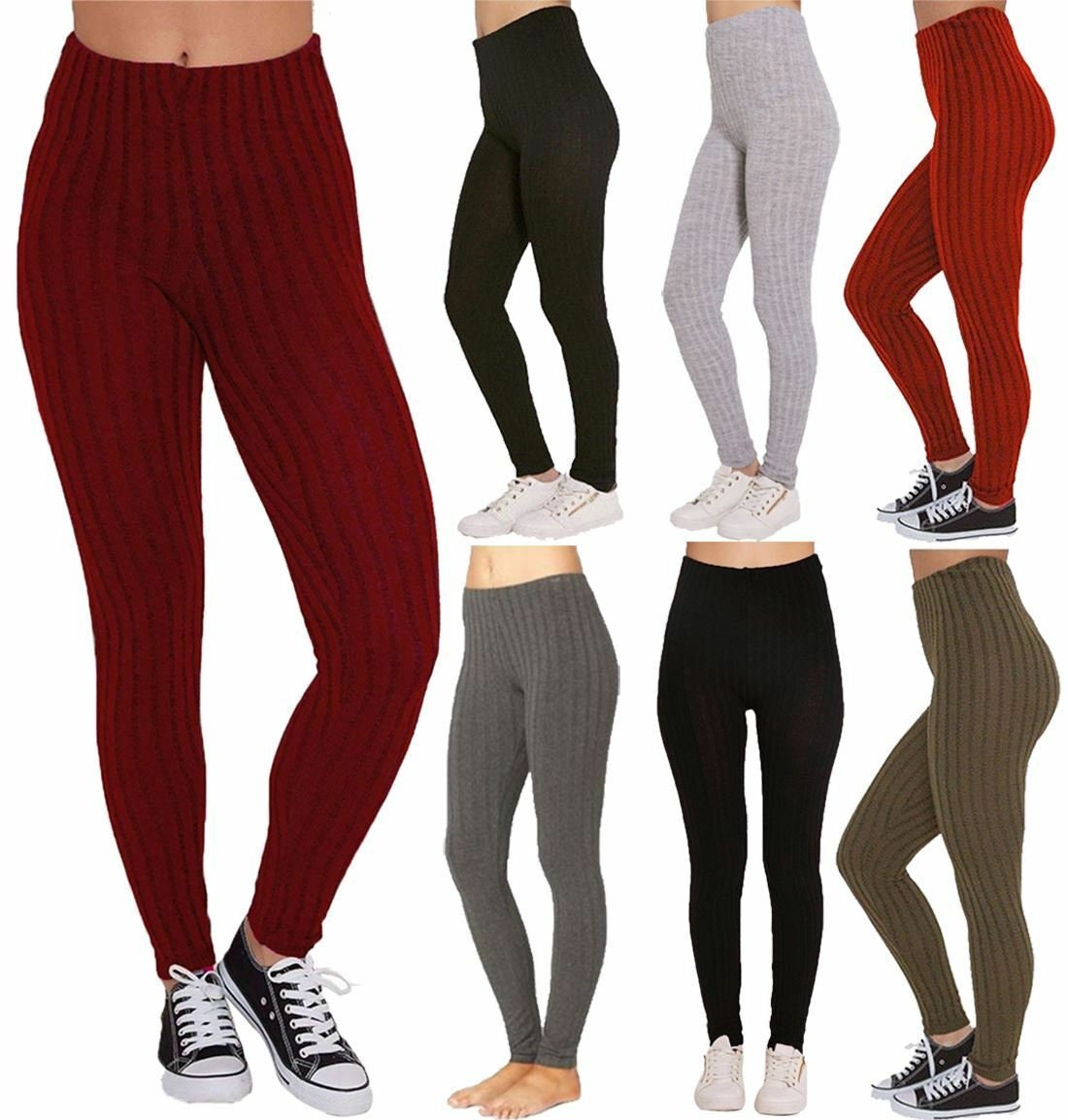 Cable Knit Leggings - Etsy