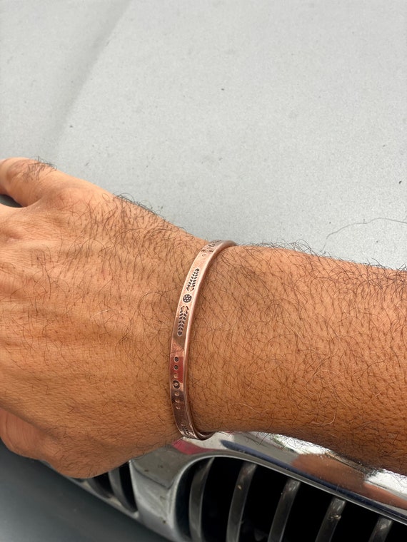 Copper bracelet and natural pain magnet - image 5