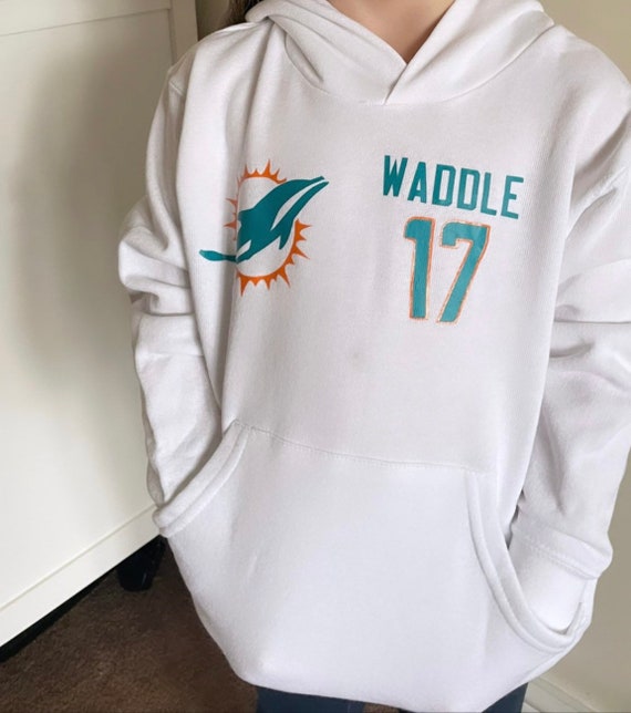 miami dolphins white hoodie