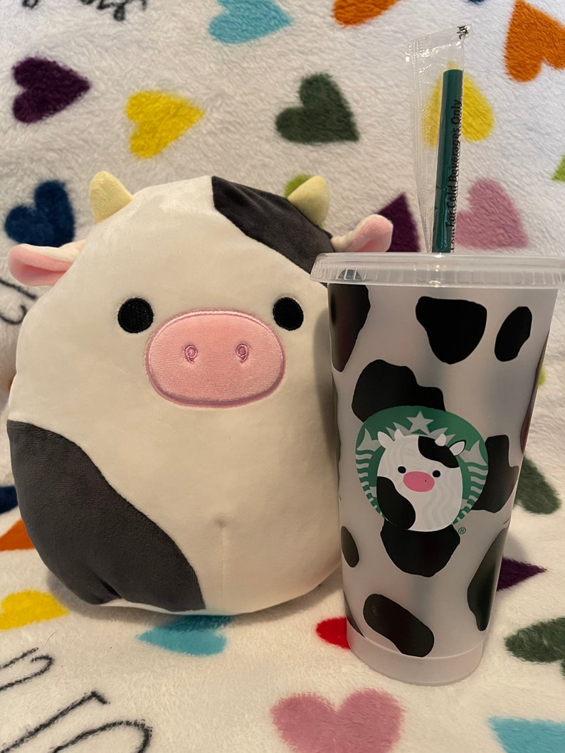 Connor the Cow Squishmallow Cup 