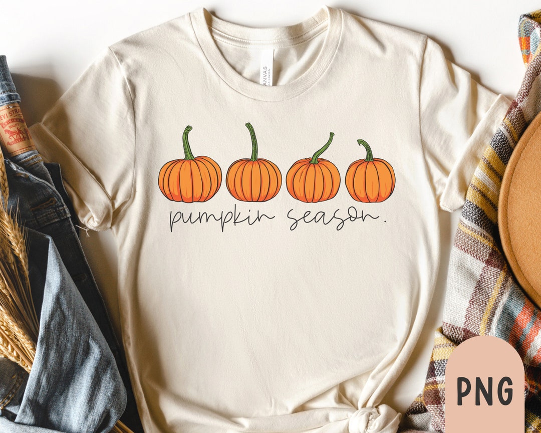 Pumpkin Season PNG, Pumpkin Shirt Png, Pumpkin Patch Png, Orange