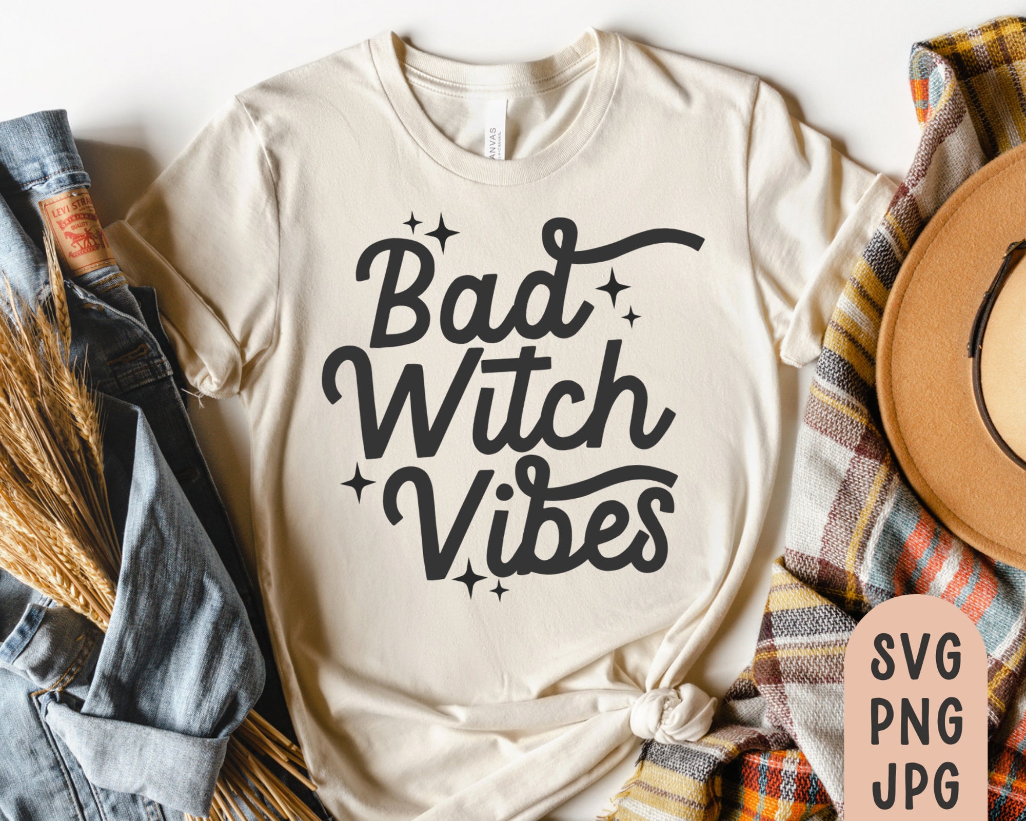 Discover Bad Witch Vibes Svg, Witch Svg, Halloween Svg, Fall Svg, Autumn Svg, Bad Witch Club
