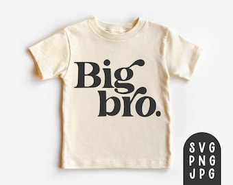 Big Bro Svg, Promosso a Big Brother svg, Pregnancy Announcement svg, Big Brother svg, Big Brother Shirt, Siblings svg, PNG, JPG, Cut file