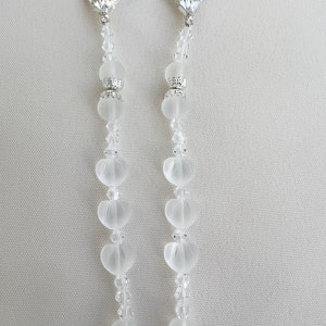 LAZO DE BODA Wedding Lasso, Affordable Lasso Beads with Cross, Heart Shaped Beads image 3