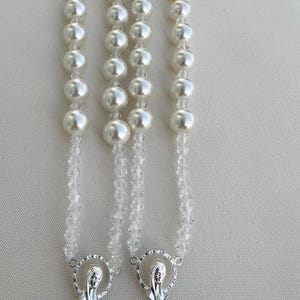 Wedding rosary, Unity lasso, Classic Pearl Wedding Lasso by Lucky Collections ™