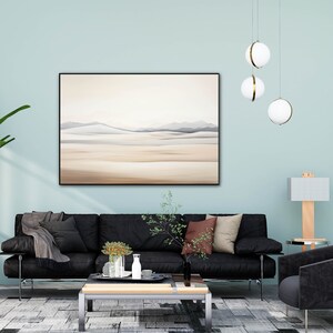 Abstract Mountains, 100% Hand Painted, Textured Painting, Abstract Oil Painting, Acrylic Painting, Wall Decor Living Room, Office Wall Art