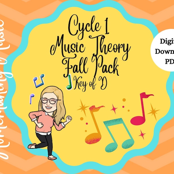 Classical Conversations Cycle 1 Fall Music Theory Piano (key of D)