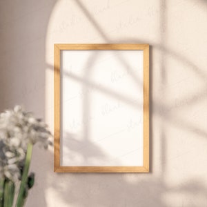 Interior Frame Mockup, Single 5:7 mockup , Minimalistic Mock Up, kitchen mockup, Printable Art mockup, modern digital mockup, JPG PSD