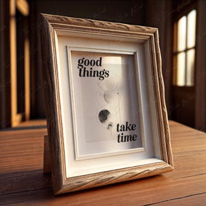 Närbild vintage ram mockup, bordstryck mockup, retro 5:7 ram mockup, träram A5 mockup, naturlig ljusreflektion mockup, psd jpg