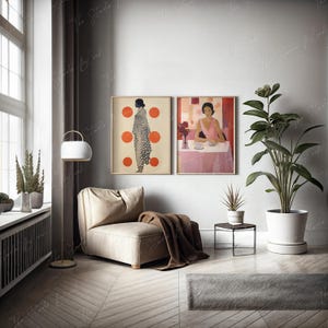 2 Frames Mockup, Mockup Frames, Double Frames Mockup, Set of 2 Mock Up, Wall Art Display, Poster Mockup, Styled Photography Frame Mockup