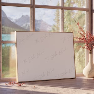Interior Frame Mockup, Landscape Art print mockup, Landscape Modern Mock Up, Lake mockup, Horizontal Art mockup, Poster mockup, Digital Psd