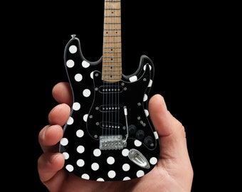 Buddy Guy Guitar Famous Polka Dot Fender Stratocaster Mini Guitar Replica Official Fender™ by AXE HEAVEN®