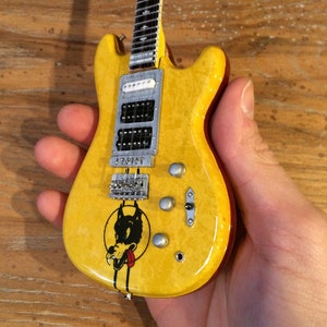 Jerry Garcia Wolf Guitar Model Officially Licensed Mini Guitar Replica Jerry&#39;s Number One Guitar - Grateful Dead Collectible