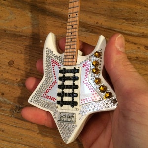 Parliament Collectible - Bootsy Collins Signature Space Bass Miniature Bass Guitar Replica