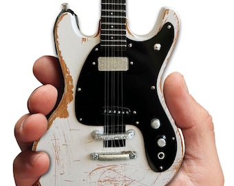 Johnny Ramone 1965 Mosrite Ventures II Mini Guitar Model by AXE