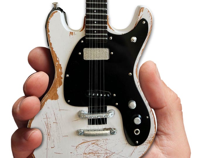 Johnny Ramone 1965 Mosrite Ventures II Mini Guitar Model by AXE HEAVEN