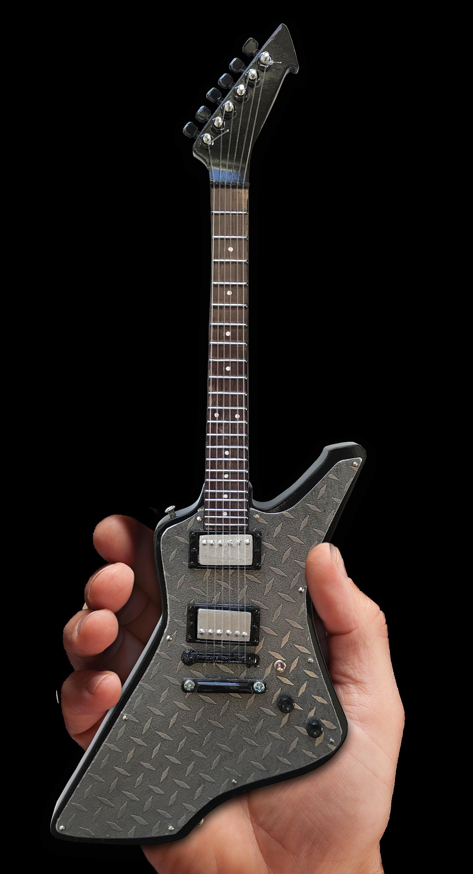 Metallica Collectible James Hetfield ESP EX Explorer Diamond