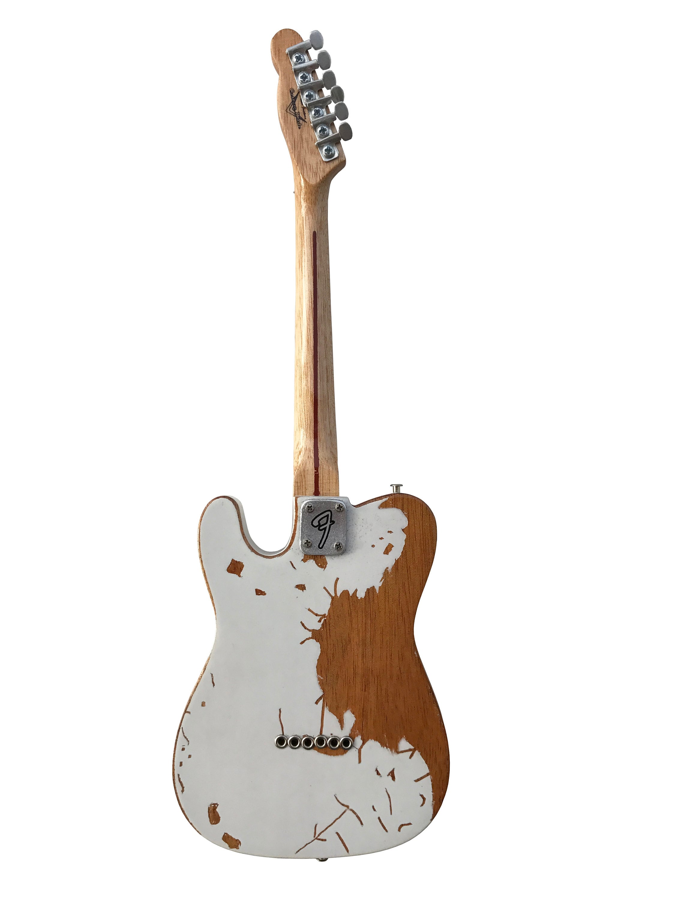 Jeff Beck Collectible Aged and Relic'd White Fender Telecaster