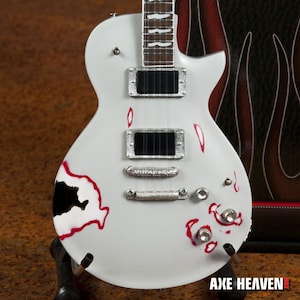 Metallica Collectible James Hetfield Grey Truckster Guitar Miniature Guitar Replica