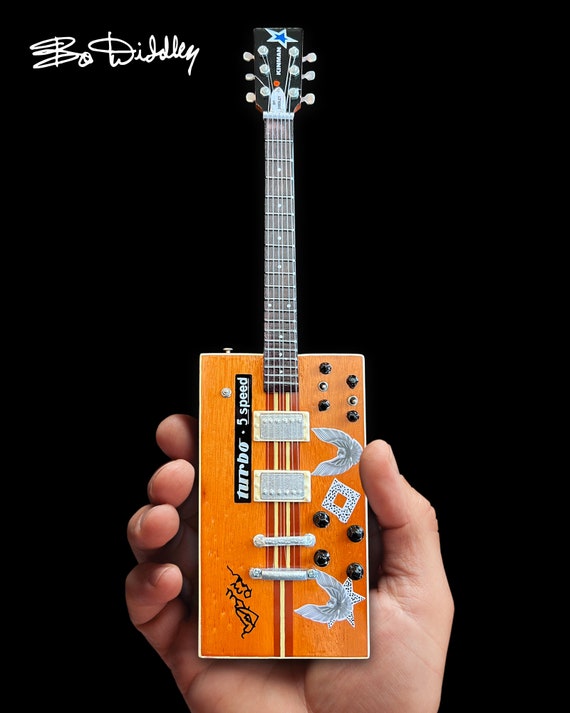 Bo Diddley Twang Machine Guitar Turbo 5-speed Kinman Custom