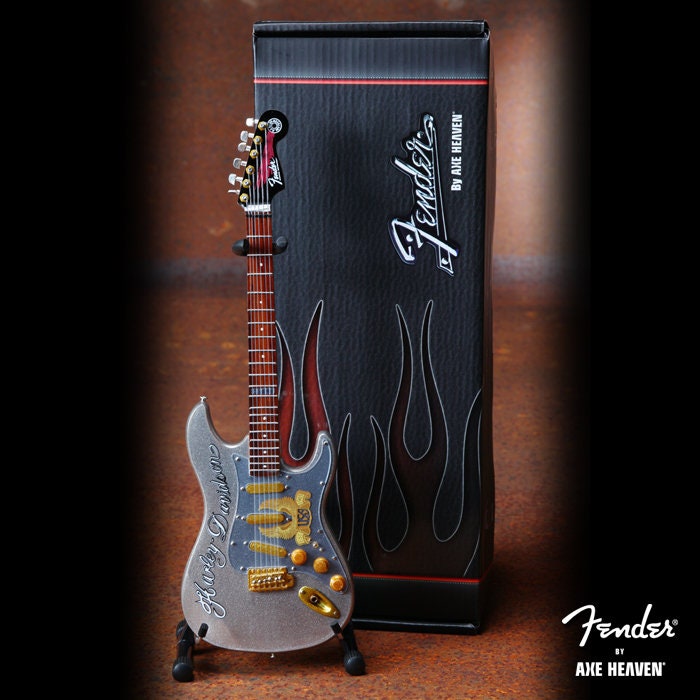 Harley Davidson Tribute Guitar - Miniature Fender™ Stratocaster