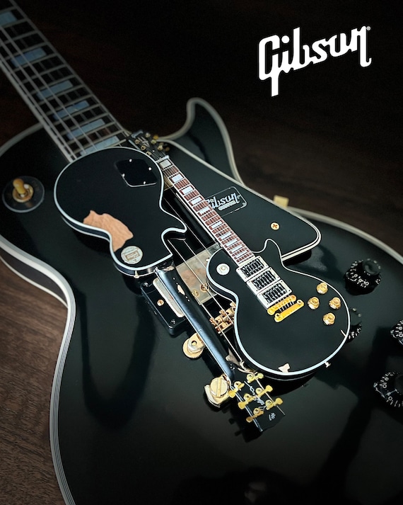 Peter Frampton Collectible Phenix Gibson Les Paul Custom Black