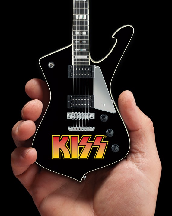 KISS ポール・スタンレー ミニチュア・ギター Amazon.co.jp: Fan Merch キスポール・スタンレーレプリカ割れた鏡の