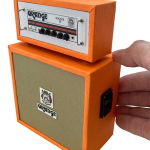 Orange Amp Replica - Miniature Classic Orange Amp for Display