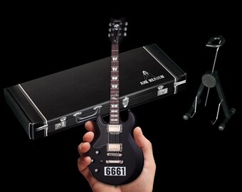 Officially Licensed Zacky Vengeance 6661 Satin Black Schecter Mini
