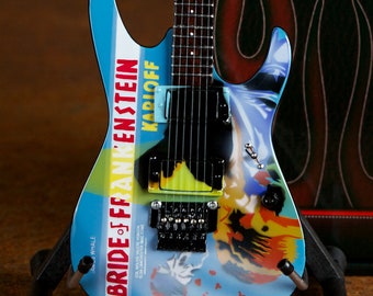 Metallica Collezione Kirk Hammett Sposa di Frankenstein ESP Replica Chitarra Chitarra in miniatura