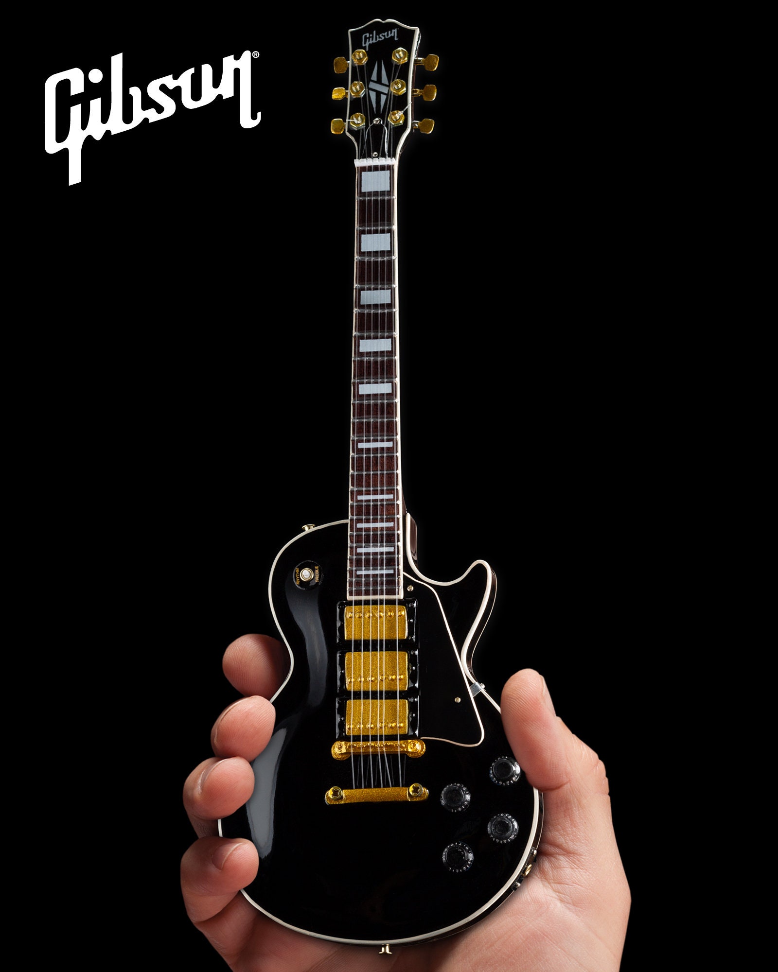 Black Beauty Les Paul® Gibson® Mini Guitar Model Replica
